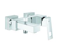 Grohe mitigeur bain Eurocube montage mural, sécurité intrinsèque, chromé