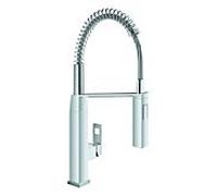Grohe Eurocube robinet de cuisine 31395000 chromé , C-bec, avec handspray
