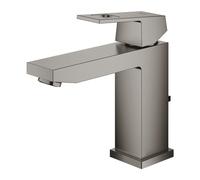 GROHE Eurocube robinet de lavabo économique en eau taille M avec bonde graphite dur brossé 23445AL0