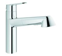 Grohe Eurodisc Cosmopolitan mitigeur de cuisine sur pied StarLight Chrome 32257002