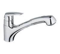 GROHE Eurodisc Robinet de cuisine avec douchette extractible chrome 32257001