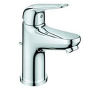 Grohe Grohe Mitigeur lavabo Euroeco 1/2", S, avec garniture de vidage métal, rosace, chrome Quantité:1