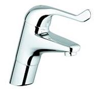 GROHE Mitigeur de lavabo sur pied Euroeco 32790000 Monocommande StarLight Chrome
