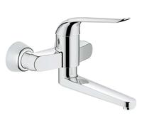 GROHE Mitigeur de lavabo mural Euroeco Special 32773000 StarLight Chrome