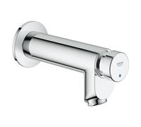 Grohe Robinet mural à fermeture temporisée Euroeco CT 36266000 2000 /2", marquage bleu/rouge, chromé