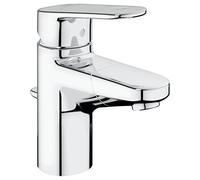 GROHE Europlus Mitigeur Lavabo Salle de Bains, Douchette Extractible, Tirette, Chromé, 3155002 (Import Allemagne)