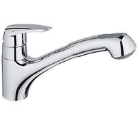 GROHE Eurosdisc Mitigeur de Cuisine évier avec Douchette Extractible 2 jets, Rotation 140°, Chromé, 32257001 (Import Allemagne)