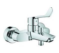 Grohe Eurosmart robinetterie de baignoire monocommande, montage en saillie, manette longue, saillie 188mm, 25243003