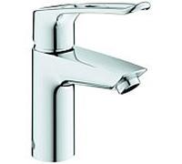 Grohe Eurosmart Mitigeur monocommandé pour lavabo, S-Size, saillie 111mm, sans vidage, sécurité anti-brûlure thermique, 23986003