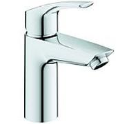 Grohe Eurosmart Mitigeur monocommandé pour lavabo, S-Size, saillie 109mm, vidage Push-Open, sécurité anti-brûlure thermique, 23988003
