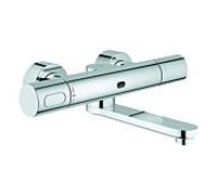 GROHE Mitigeur lavabo mural Eurosmart Cosmopolitan 36333000 – électronique Chrome StarLight
