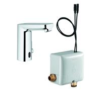 Grohe Eurosmart Cosmopolitan mitigeur de lavabo sur pied électronique StarLight Chrome 36386001