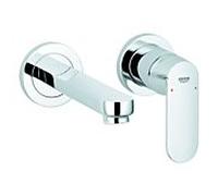 Grohe Eurosmart Cosmopolitan match0 19381000 chromé , mitigeur lavabo 2 trous, saillie 17 cm