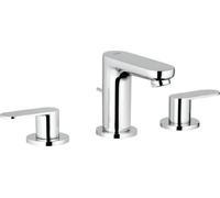 Grohe Eurosmart Cosmopolitan, mitigeur de lavabo 3 trous, saillie 89mm, vidage à tirette, 20187000