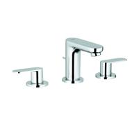 Grohe Mitigeur de lavabo sur pied Eurosmart Cosmopolitan 3 trous StarLight Chrome 20187000