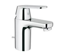 Grohe Eurosmart Cosmopolitan Mitigeur monocommandé pour lavabo, S-Size, saillie 92mm, vidage à tirette, EcoMode, 2337700E