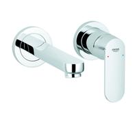 GROHE Mitigeur lavabo encastré Eurosmart Cosmopolitan 2 trous StarLight Chrome 17 cm 19381000