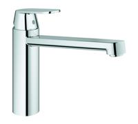 Grohe Eurosmart mitigeur d'évier 30193000 Cosmopolitan, bec moyen-haut chrome