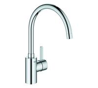 GROHE Eurosmart Cosmopolitan Mitigeur monocommandé pour évier, saillie 224mm, orientable, haut, 32843002, Couleur: chrome