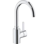 Grohe Eurosmart Cosmopolitan Mitigeur monocommandé pour lavabo, L-Size, saillie 153mm, vidage Push-Open, orientable, 23933001