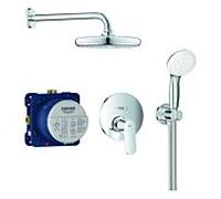 Grohe Eurosmart Cosmopolitan système de douche 25219001 avec thermostat encastré, chrome