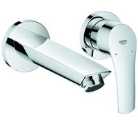 Grohe Grohe Eurosmart Kit de montage fini Mitigeur lavabo encastré 2 trous, sortie 17,1 cm, chrome Quantité:1