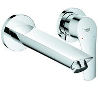 Grohe Grohe Eurosmart Set de montage prêt mitigeur lavabo encastré 2 trous, bec 21,1 cm, chromé Quantité:1