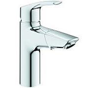 Grohe Grohe Eurosmart Mitigeur monocommande lavabo 1/2", M, avec vidage poussoir, bec court, chromé Quantité:1