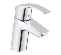 GROHE Mitigeur lavabo Eurosmart 32926002 – cartouche SilkMove® ES – taille S – bec bas – chrome