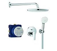 Grohe Grohe Eurosmart Système de douche encastré avec Tempesta 250, chrome Quantité:1