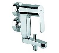 GROHE mitigeur bain-douche mural Eurostyle Cosmopolitan monocommande StarLight Chrome 23301000