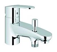Grohe Eurostyle Cosmopolitan mitigeur de bain 33614002 1/2", installation monotrou, chromé
