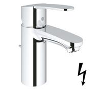 Grohe Eurostyle Cosmopolitan mitigeur de lavabo sur pied StarLight Chrome 33561002