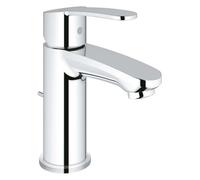 GROHE Mitigeur de lavabo Eurostyle Cosmopolitan StarLight Chrome saillie 100 mm vidage à tirette