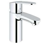 GROHE Eurostyle Cosmopolitan, mitigeur lavabo, sans vidage | Mitigeur monocommande, eau froide en position centrale, avec cartouche céramique (chrome, 2337320E)