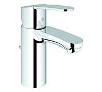 Grohe Eurostyle mitigeur lavabo 2337420E Cosmopolitan, chromé , SilkMove® ES, les déchets