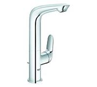 Grohe Eurostyle mitigeur lavabo 23718003 chromé , taille L, poignée fermée, avec garniture de vidage