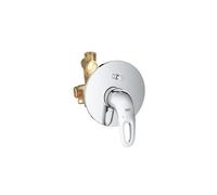 Grohe - Eurostyle Mitigeur Monocommande pour Baignoire-Douche, Levier Ouverte, Chrome (33637003)