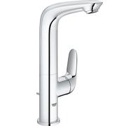 Grohe Eurostyle Mitigeur monocommandé pour lavabo, L-Size, saillie 127mm, vidage à tirette, pivotant, manette fermée, 23718003