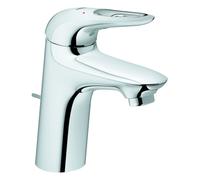 GROHE Mitigeur de lavabo Eurostyle 23564003 – Chromé, Taille S, Monocommandé, Vidage à tirette