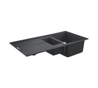 GROHE Evier composite avec égouttoir K400 Noir Granite 31642AP0