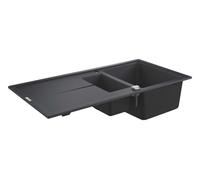 GROHE Évier en granit K400 100 x 50 cm Noir 31642AP0