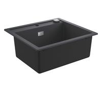 Grohe - Évier composite K700 avec garniture de vidage automatique, 56x51 cm, noir granite 31651AP0