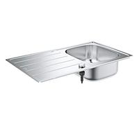 Grohe évier encastrable 31552SD1 86x50cm, vasque 2000 , bec haut, Inox