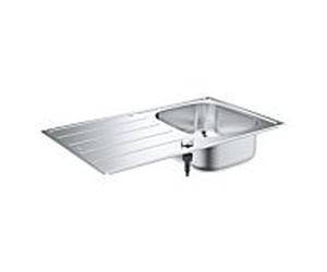 Grohe évier encastrable 31552SD1 86x50cm, vasque 2000 , bec haut, Inox