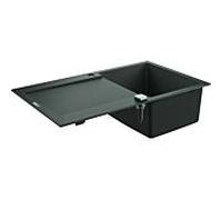Grohe évier encastré composite 31644AT0 860x500mm, 1 vasque avec égouttoir, gris granit