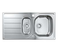 Grohe - Évier K200 avec garniture de vidage automatique, 97x50 cm, inox brossé 31564SD1