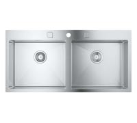 Grohe - Évier K800, 102x51 cm, inox brossé 31585SD1