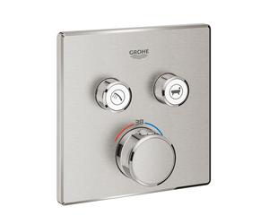 GROHE Façade avec mitigeur thermostatique baignoire encastré 2 sorties 29124DC0