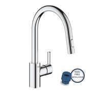 Grohe Feel - Mitigeur d'évier avec douchette extractible, chrome 31486001